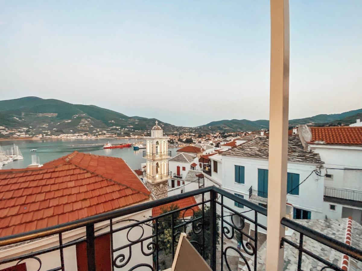 Evageliasvilla Sea View Skopelos Town Bagian luar foto