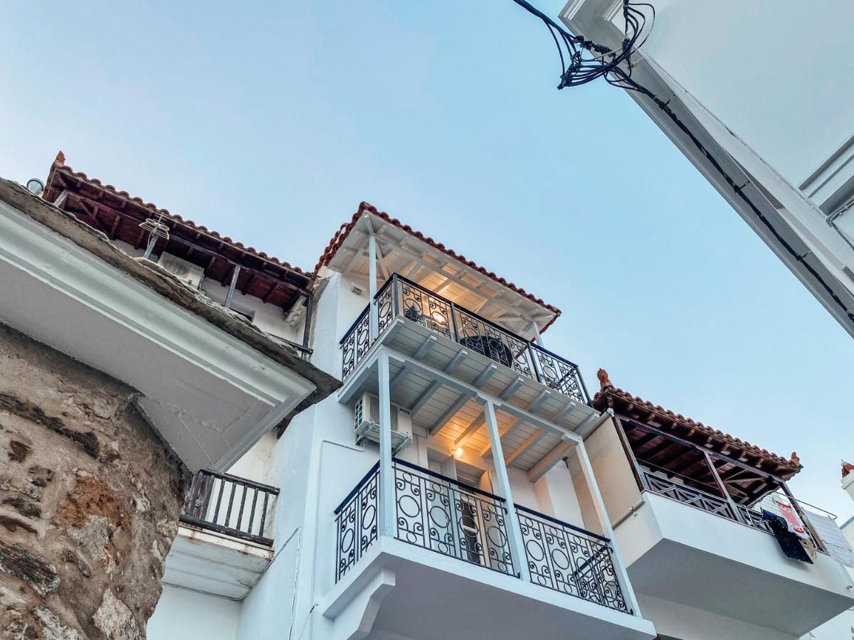 Evageliasvilla Sea View Skopelos Town Bagian luar foto