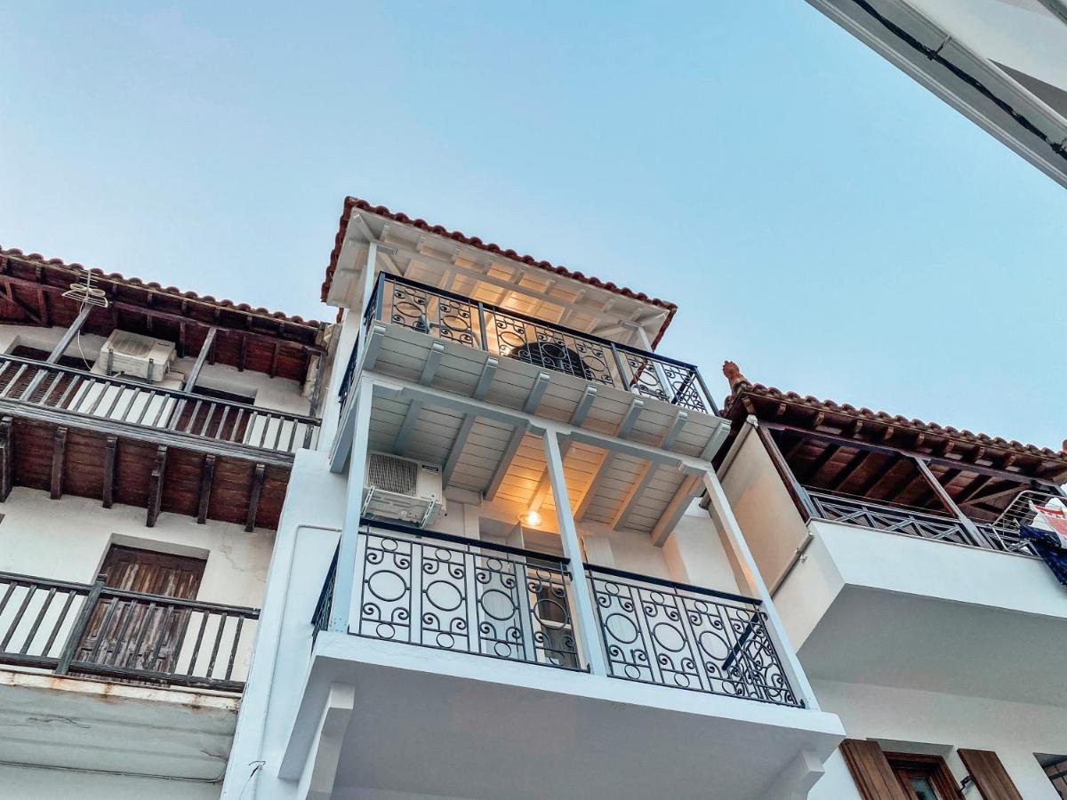 Evageliasvilla Sea View Skopelos Town Bagian luar foto